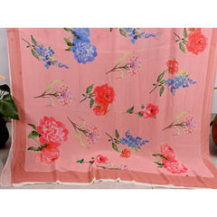 Pure Crepe Digital Printed Saree