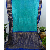 Pure Georgette Banaras Bandhani Saree