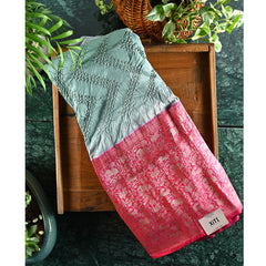 Pure Georgette Banaras Bandhani Saree