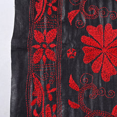 Tusser with Kantha Work saree